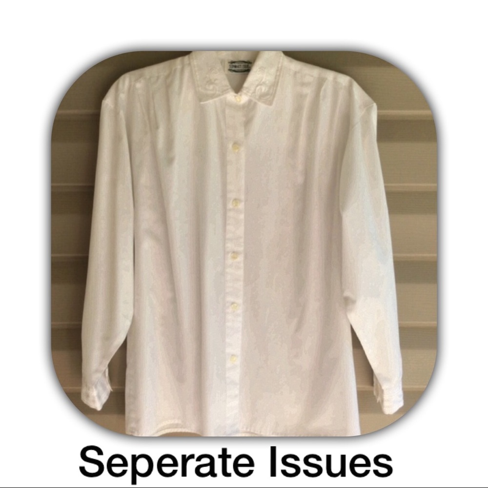 White Separate Issue Blouse